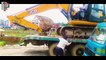 JCB Excavator Unloading Super Fast By Experienced Excavator Operator - Jcb Excavator Video|RoadPlan