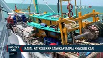 Kapal Pencuri Ikan Nekat Pepet Kapal Patroli KKP Demi Coba Kabur