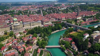 Relaxing Piano Music for Beautiful -Switzerland in 4K ULTRA HD