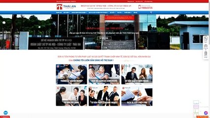 Review web Luật Thái An