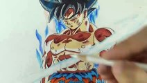 Dessin de Goku Pouvoir Magic