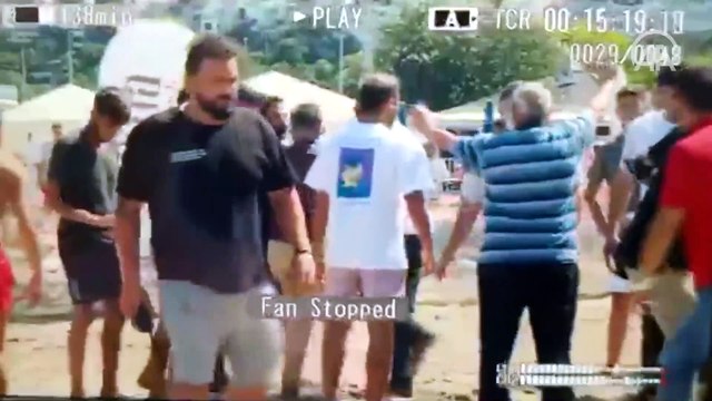 A Haber ekibini cankurtaranlar darp etti