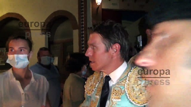 Manuel, El Cordobés, agradece a todos los que lo acompañaron en la corrida de Toros