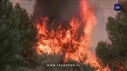 منازل مدمرة والريف "أسود".. الحرائق تستعر في غاردنرفيل بولاية نيفادا الأمريكية