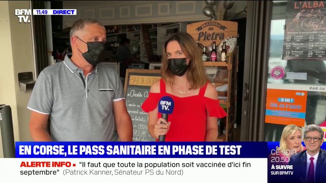 Le pass sanitaire déjà expérimenté dans ce restaurant de Calvi en Corse
