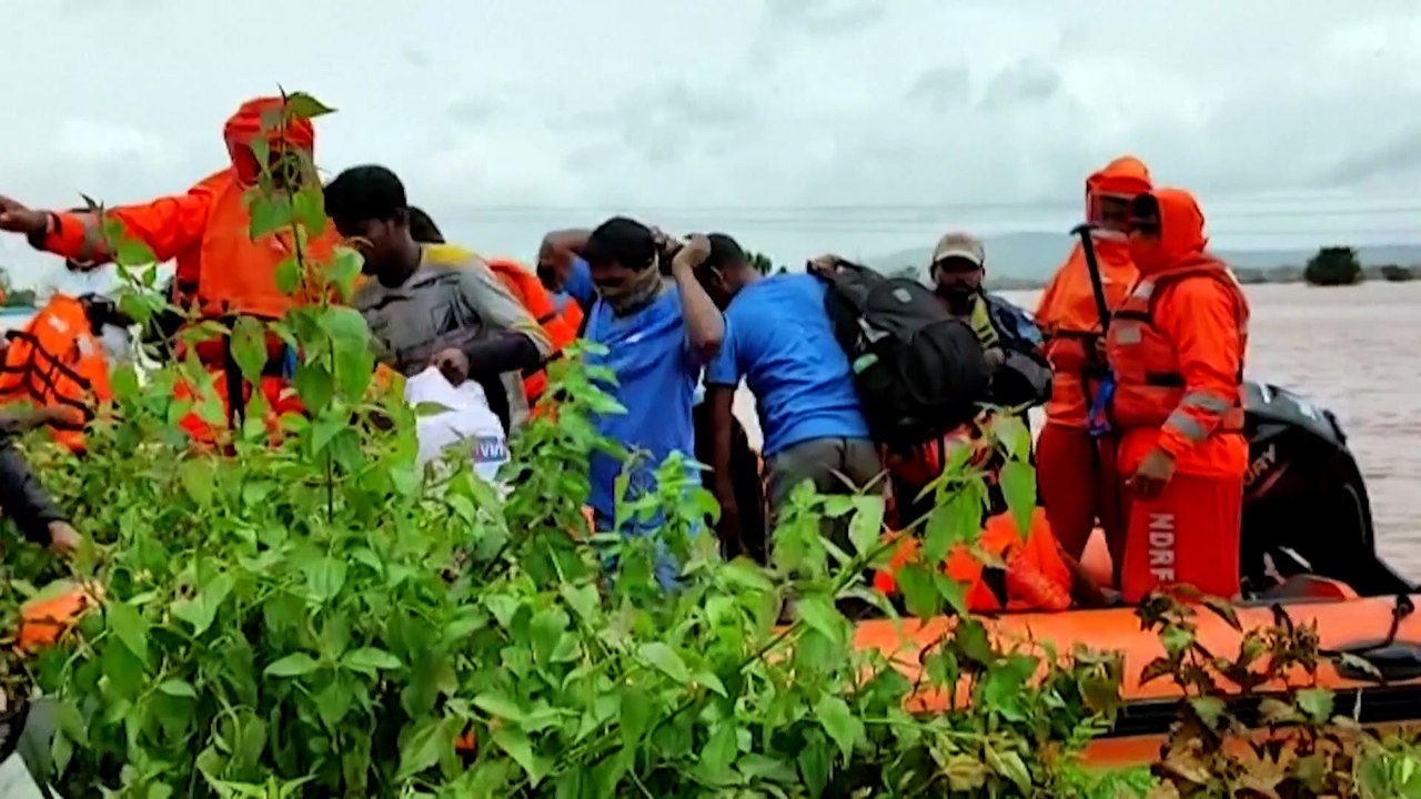 Maharashtra: Regenmassen lösen tödliche Erdrutsche aus