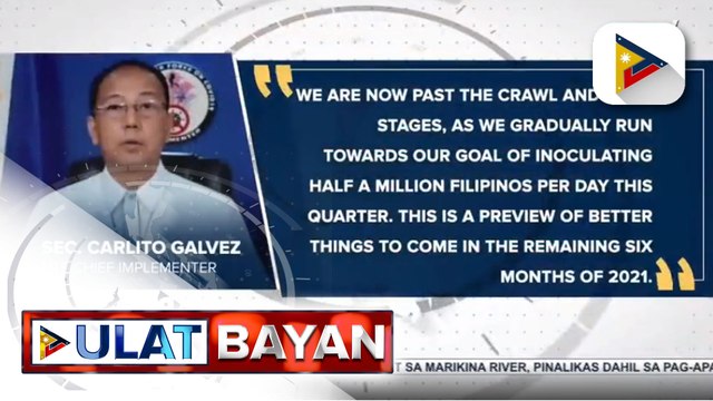 472-K vaccine jabs sa bansa, naabot sa loob lang ng isang araw; total vaccine administered sa bansa, nasa 16.4-M na
