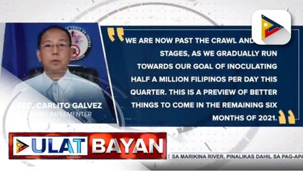 472-K vaccine jabs sa bansa, naabot sa loob lang ng isang araw; total vaccine administered sa bansa, nasa 16.4-M na