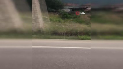 Motosiklet üzerine tehlikeli yolculuk