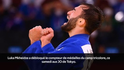 Judo - Mkheidze, premier médaillé français