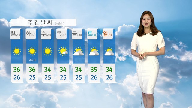 [날씨] 오늘 올여름 최고 더위...내일도 찜통더위 계속 / YTN