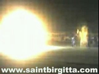 REAL GHOST OR ANGEL APPEAR SUDDENLY ON A FIELD