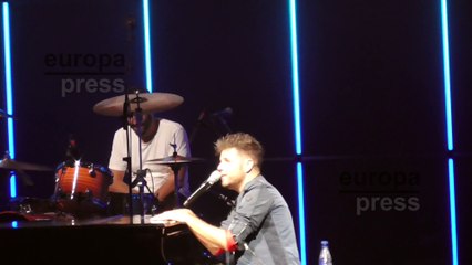 Concierto de Pablo López, que inauguraba 21ª edición del festival de Cap Roig