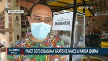 Berbagi 1.000 Paket Nasi Soto Gratis ke Warga Isoman dan Tenaga Kesehatan