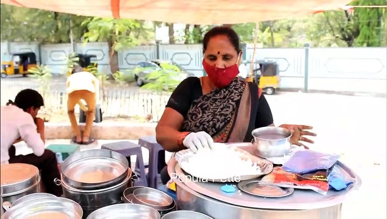 Hard Working Old Grandma Selling Roadside unlimited meals |_ Indian Street food |_ #streetfood