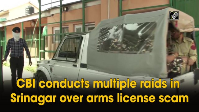CBI conducts multiple raids in Srinagar over arms licence scam