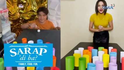 Sarap, 'Di Ba?: EJ Salamante at Echo, dikit ang laban sa ‘Blowling challenge!’ | Bahay Edition