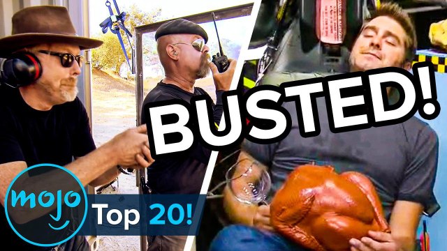 Top 20 Busted Myths On MythBusters