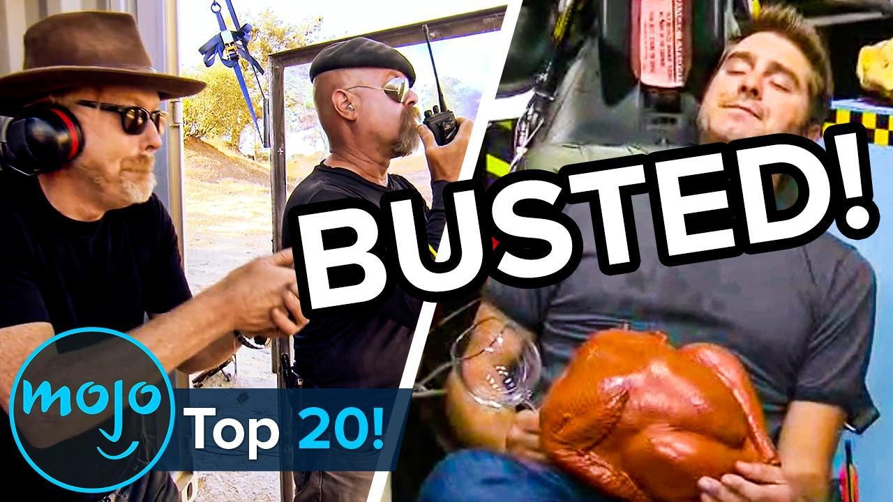 Top 20 Busted Myths On MythBusters