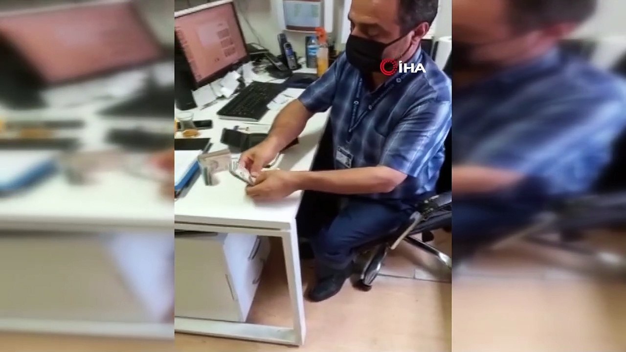 Kaybettiği kurban parası zabıta ekiplerince bulunarak teslim edildi