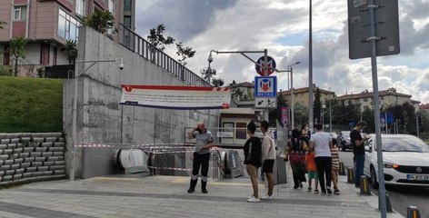Mecidiyeköy-Mahmutbey Metro Hattı'nda yangın