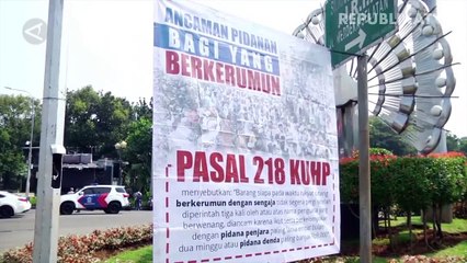 Ratusan Polisi Diterjunkan untuk Antisipasi Demo Tolak PPKM