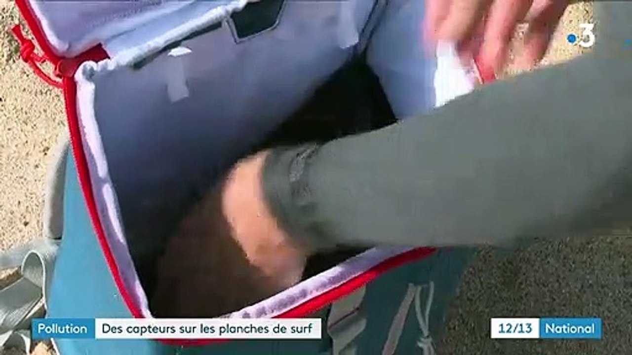 Pollution : surfeurs jaugent la qualité de l'eau