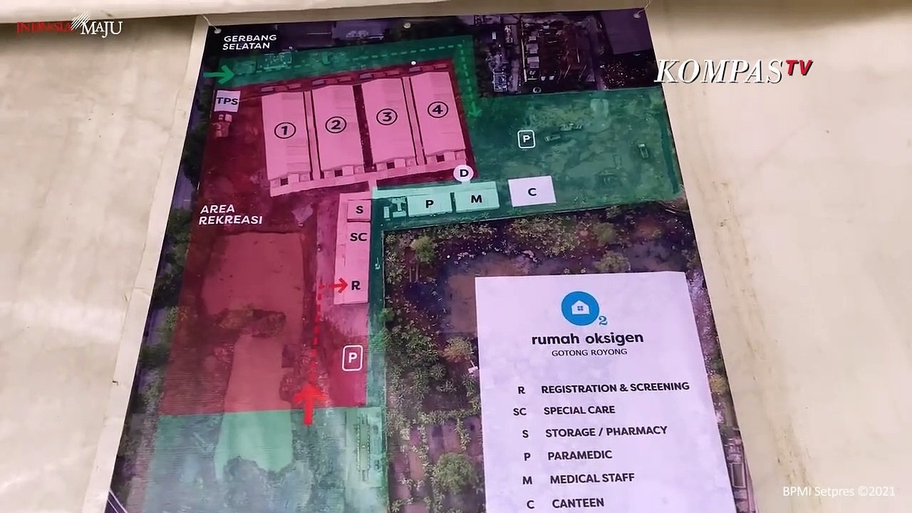 Jokowi Tinjau Rumah Oksigen Gotong Royong, Disebut Bisa Tampung 500 Pasien