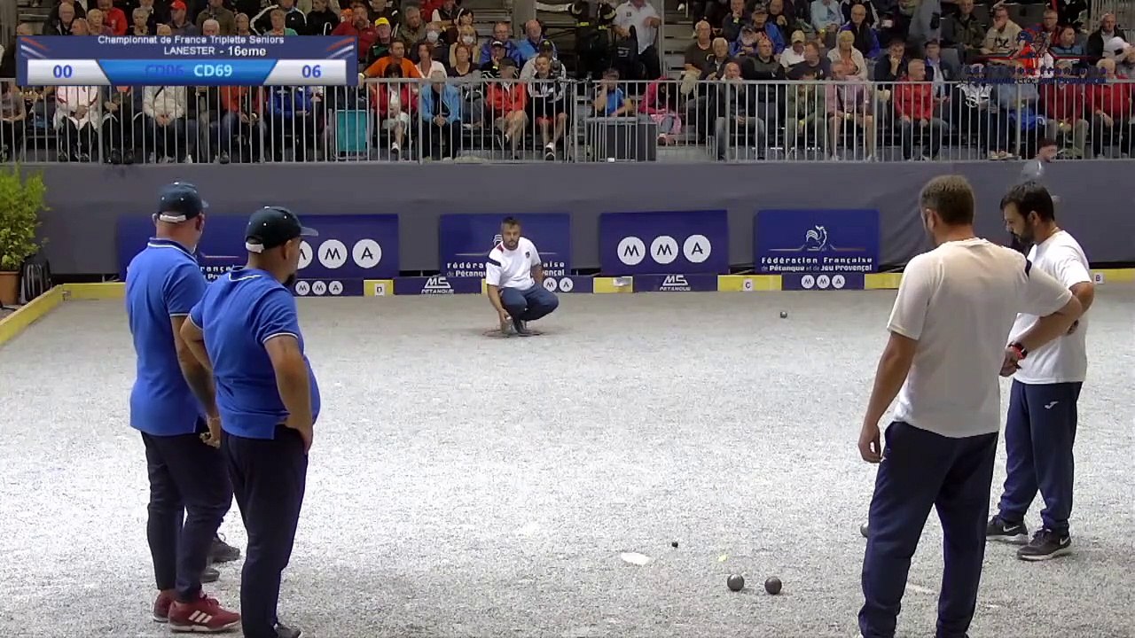 CHAMPT DE FRANCE TRIP SENIORS - LANESTER 2021 16è - CD06 VS CD69