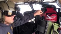HATAY - Jandarma ve polis ekipleri helikopterle trafik denetimi yaptı