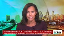 VP Harris says she's speaking with Republicans on voting legislation