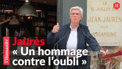 Jean Jaurès. "un hommage pour entretenir la flamme de la république sociale, laïque et démocratique"