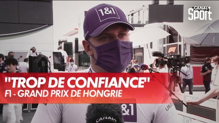 Réaction de M. Schumacher après son élimination  - GP de Hongrie