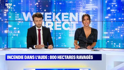 Un impressionnant incendie dans l'Aude - 24/07