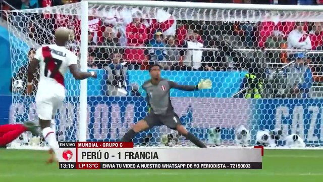 Peru Vs. Francia 0-1 Resumen y goles (Mundial Rusia 2018) 21 06 2018