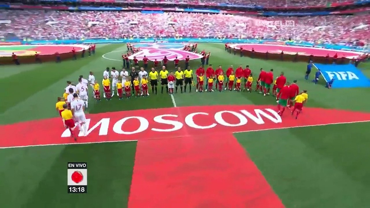 Portugal Vs. Marruecos  1-0 Resumen y goles (Mundial Rusia 2018) 20 06 2018