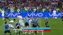 Uruguay Vs. Portugal 2-1 Resumen y goles (Octavos de Final Mundial Rusia 2018) 30 06 2018
