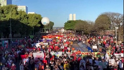 'Fora Bolsonaro' em Brasília e São Paulo