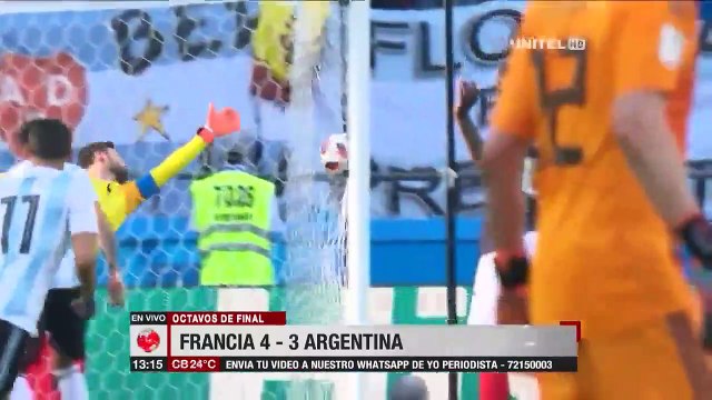 Francia Vs. Argentina 4-3 Resumen y goles (Octavos de Final Mundial Rusia 2018)