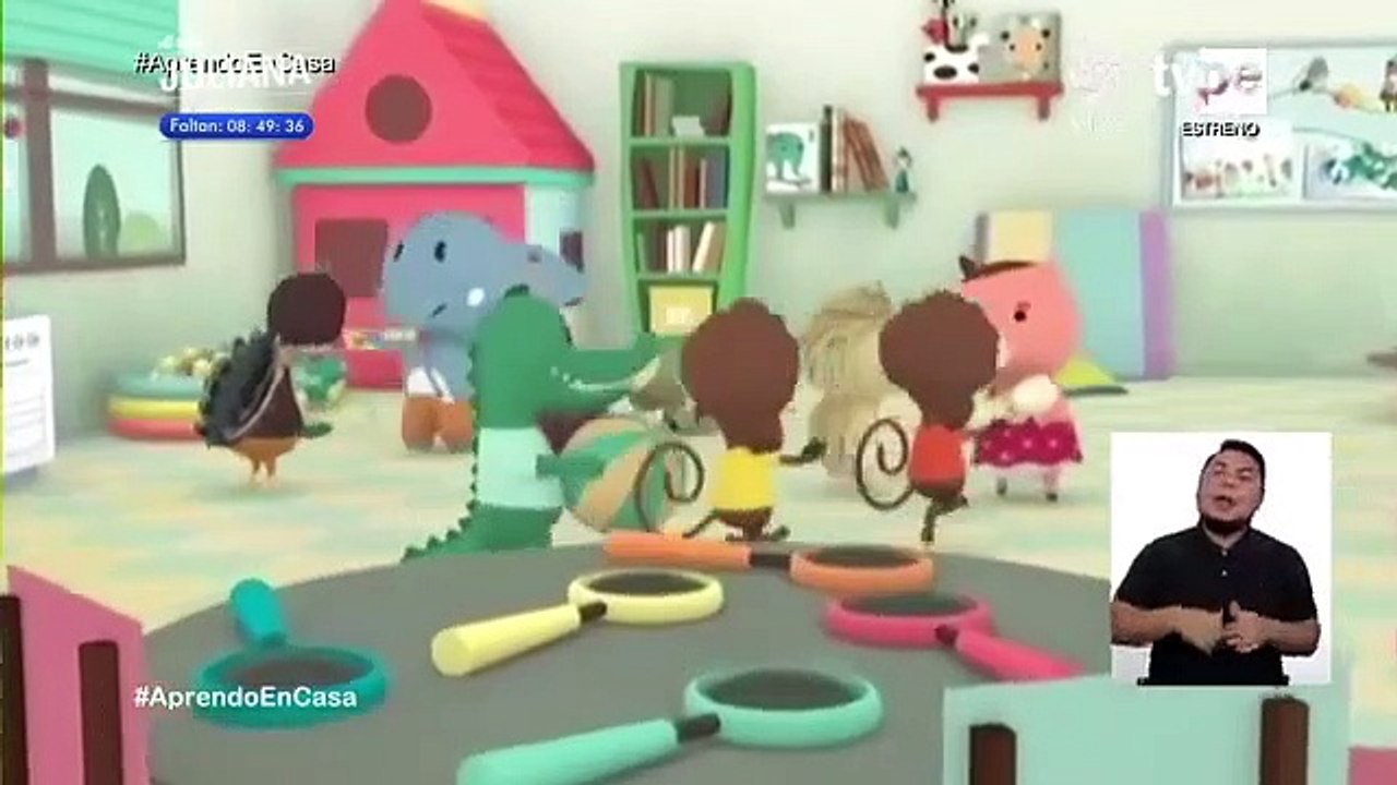APRENDO EN CASA nivel Inicial 3, 4 y 5 años CLASE VIRTUAL 27 04 2020 TV PERU  La Curiosidad