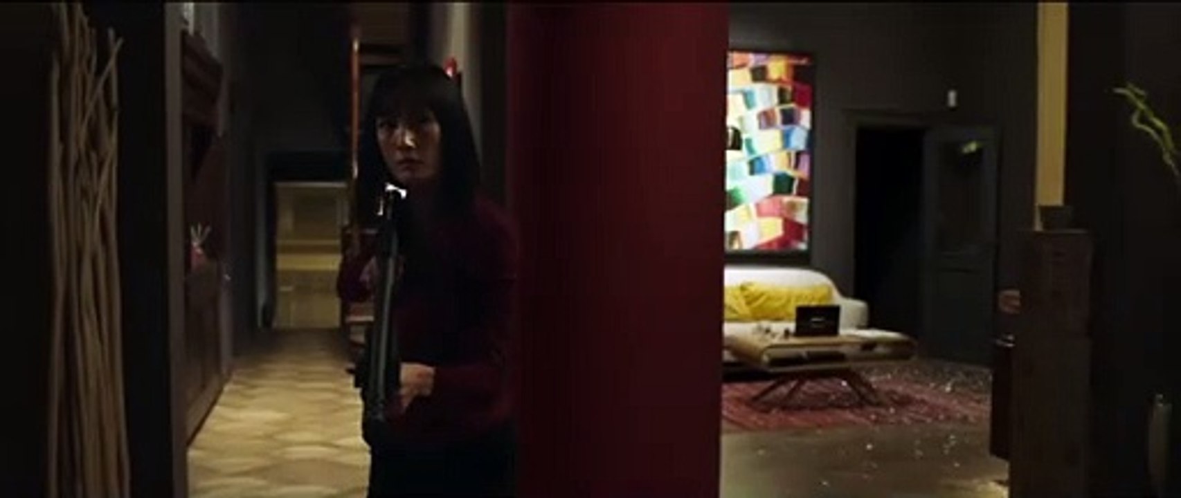 The Protégé Movie - Clip with Michael Keaton and Maggie Q  - Mansion Duel