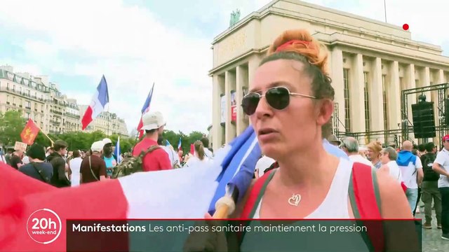 Anti pass sanitaire - Regardez et écoutez en 90 secondes ces dizaines de milliers de personnes qui ont défilé partout en France pour réclamer la liberté de choisir de se faire vacciner ou pas