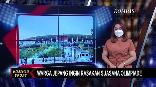 Arena Sekitar Stadion Dijaga Ketat, Warga Jepang Ingin Rasakan Atmosfer Olimpiade