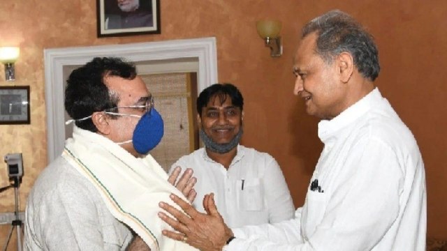 Congress Rajasthan in charge-Gehlot meeting on Sachin Pilot