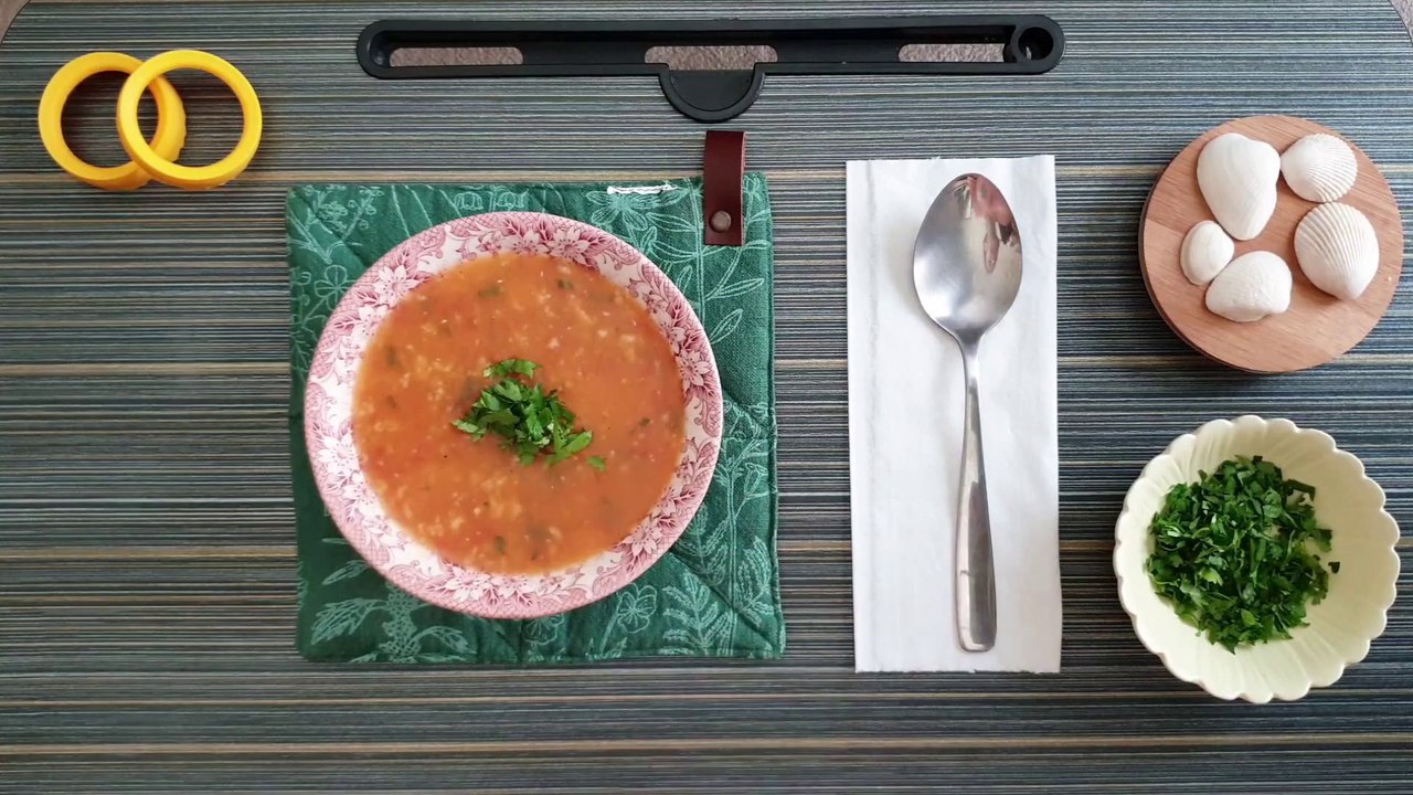 شوربة الشوفان بالطماطم | شوربة كويكر | صحية والطعم لا يقاوم