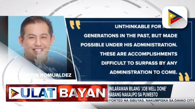 Batasang Pambansa, nakahanda na para sa huling SONA ni Pres. Duterte bukas; House Majority Leader Rep. Romualdez, inilarawan bilang ‘job well done’ ang mga nagawa ni Pres. Duterte habang nakaupo sa puwesto