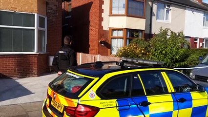 Blackpool murder scene