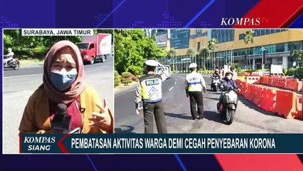 Penyekatan Di Hari Terakhir Ppkm Level 4 Sejumlah Kendaraan Hingga Pesepeda Diminta Putar Balik Video Dailymotion