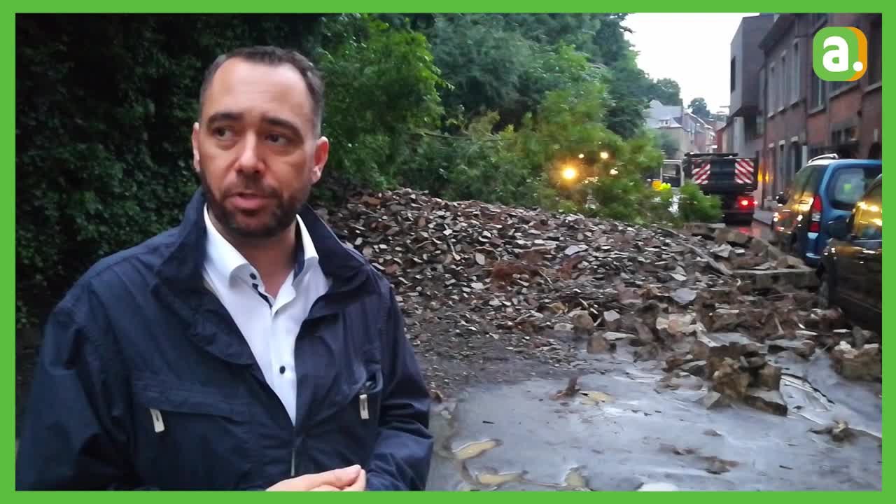 Inondations à Namur du 24 juillet 2021