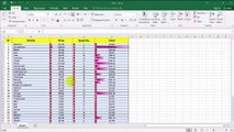 lesson 1 (#Excel) How to #add #line in the #table | درس 1 (اكسل) كيفية اضافة سطر داخل الجدول